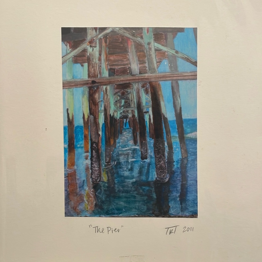 Art print “The Pier” Amelia Island, Florida
